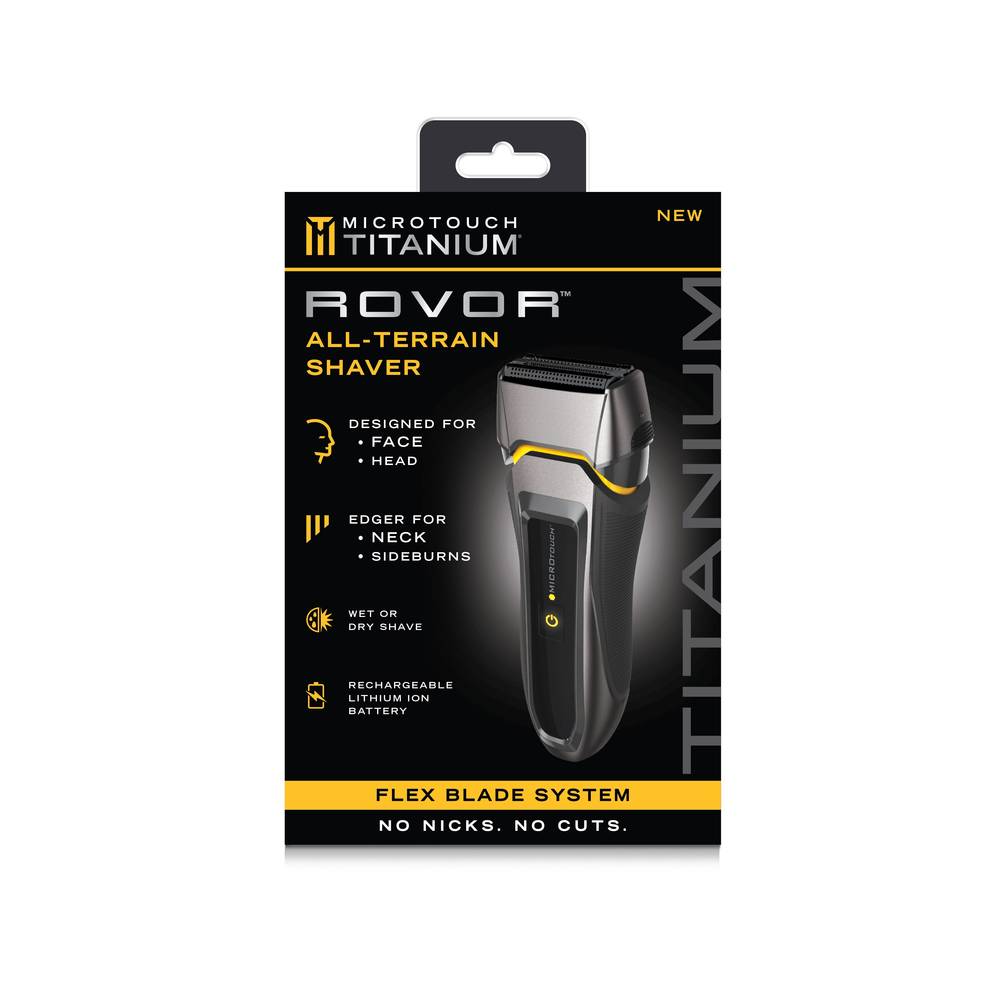 Microtouch Titanium All-Terrain Flex Blade System Shaver