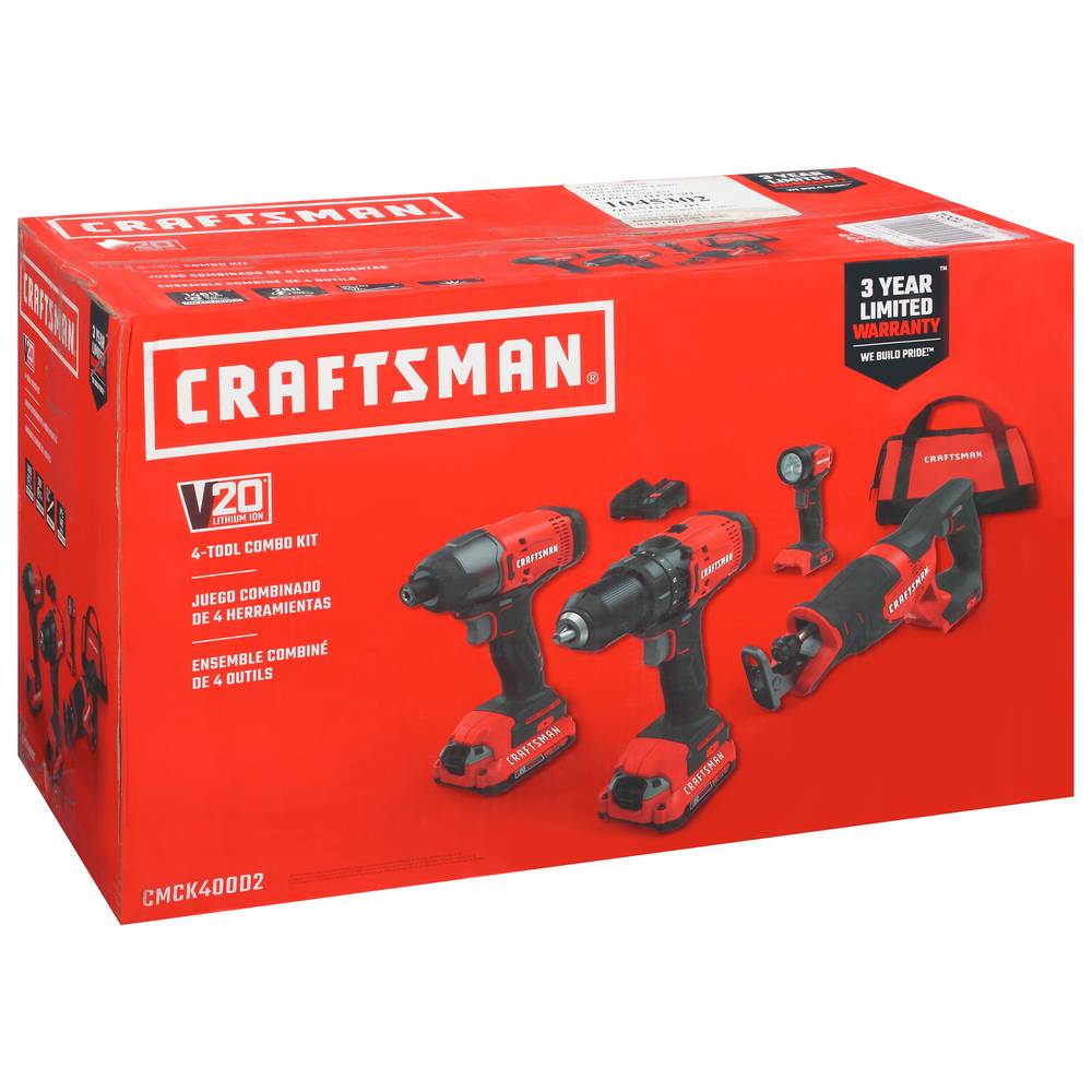 CRAFTSMAN Four Tool Combo Kit