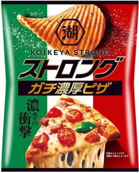 Pizza Croustilles /Potato Chips - KOIKEYA STRONG (52G)