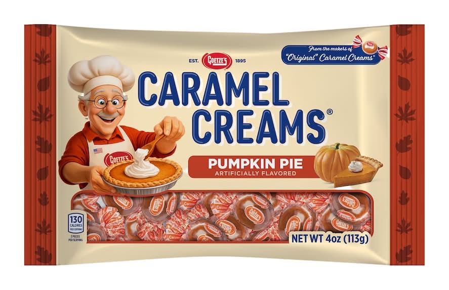 Goetze's Caramel Cream Pumpkin Pie Candy Pack