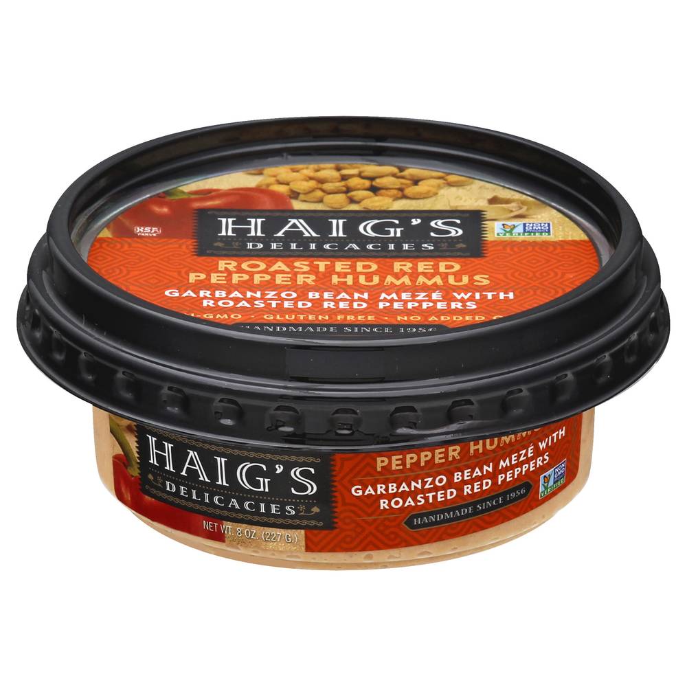 Haig's Roasted Red Pepper Hummus