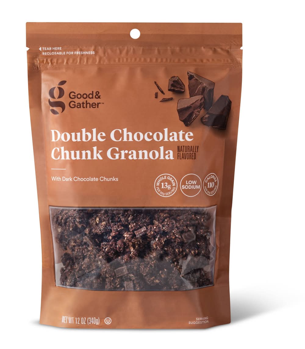 Good & Gather Double Chocolate Chunk Granola (12 oz)