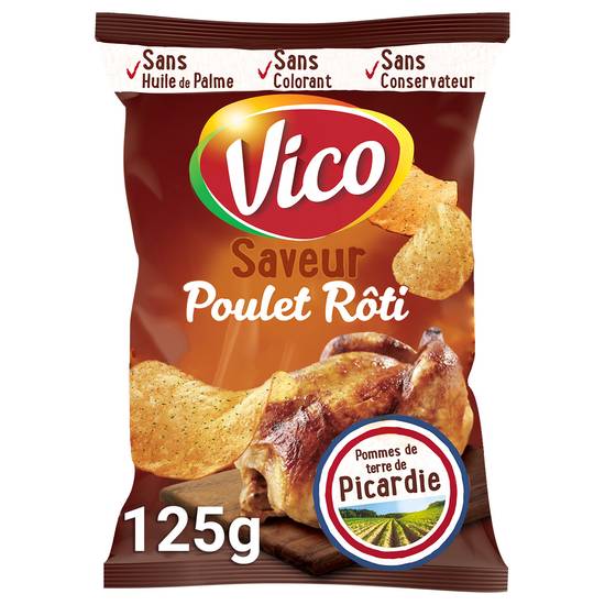 Vico - Chips de pommes de terre (poulet rôti)