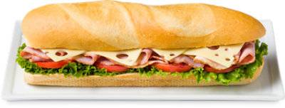 Signature Cafe Large Ham & Cheese Sub - 15 Oz (650 Cal)