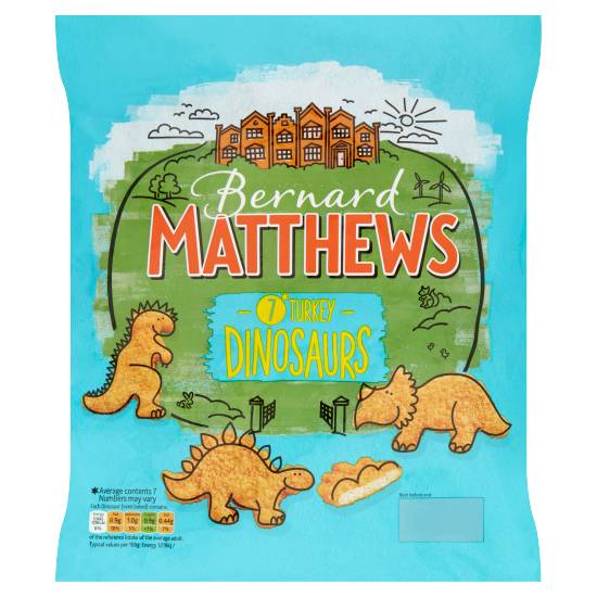 Bernard Matthews Turkey Dinosaurs (7 pack)