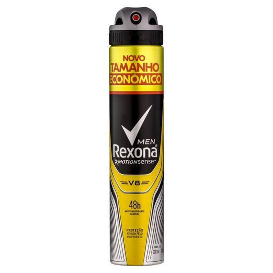 Rexona desodorante aerosol masculino v8 (200ml)