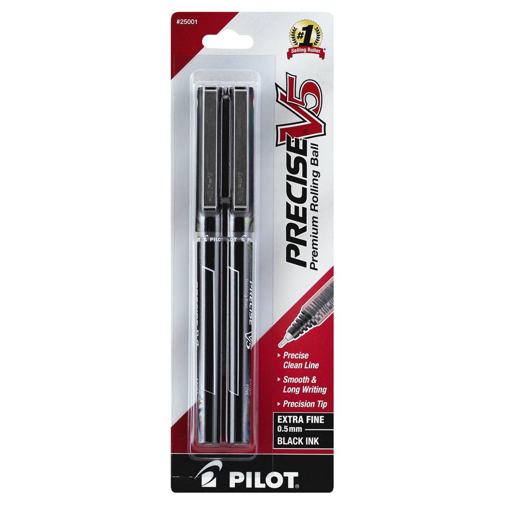 Pilot 0.5 Mm Black Ink Rolling Ball Pen