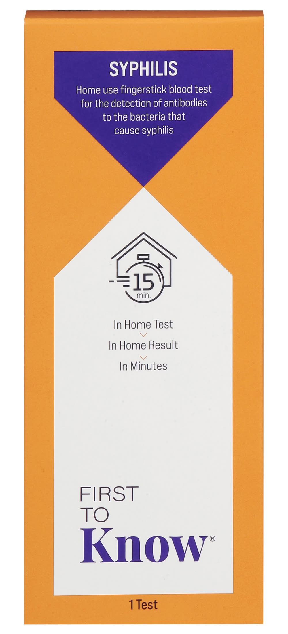 First To Know Syphilis Test