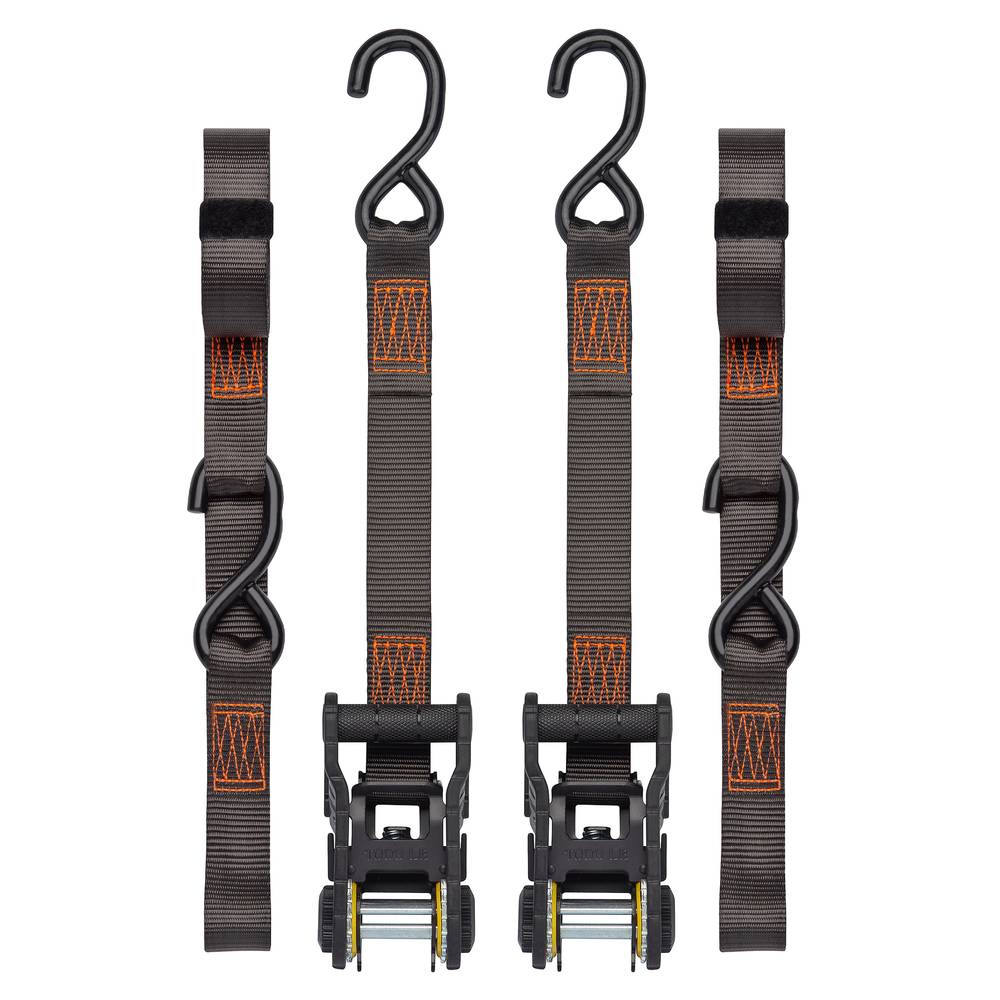 SmartStraps 1-1/4-in x 10-ft Ratcheting Strap Tie Down 3000-lb Break Strength (2-Pack) | 4629