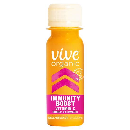 Vive Organic Immunity Boost Vitamin C Ginger & Turmeric Shot (2 fl oz)