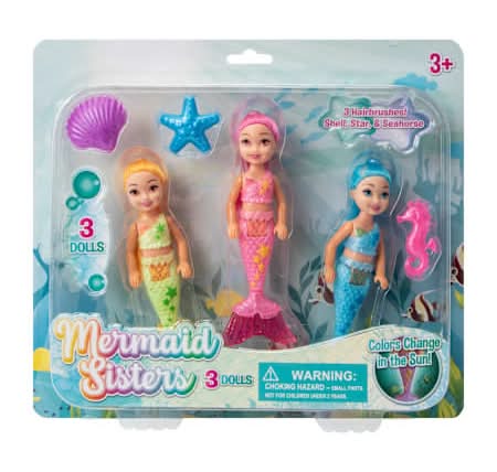 Mythical Sisters Dolls 3-Pack Sun Mermaid Sisters