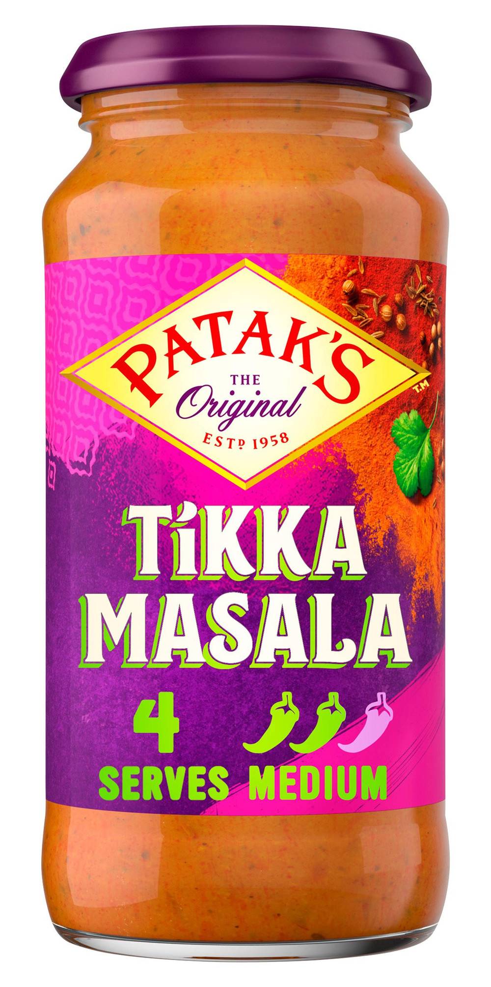 Patak's Tikka Masala Cooking Sauce 450g