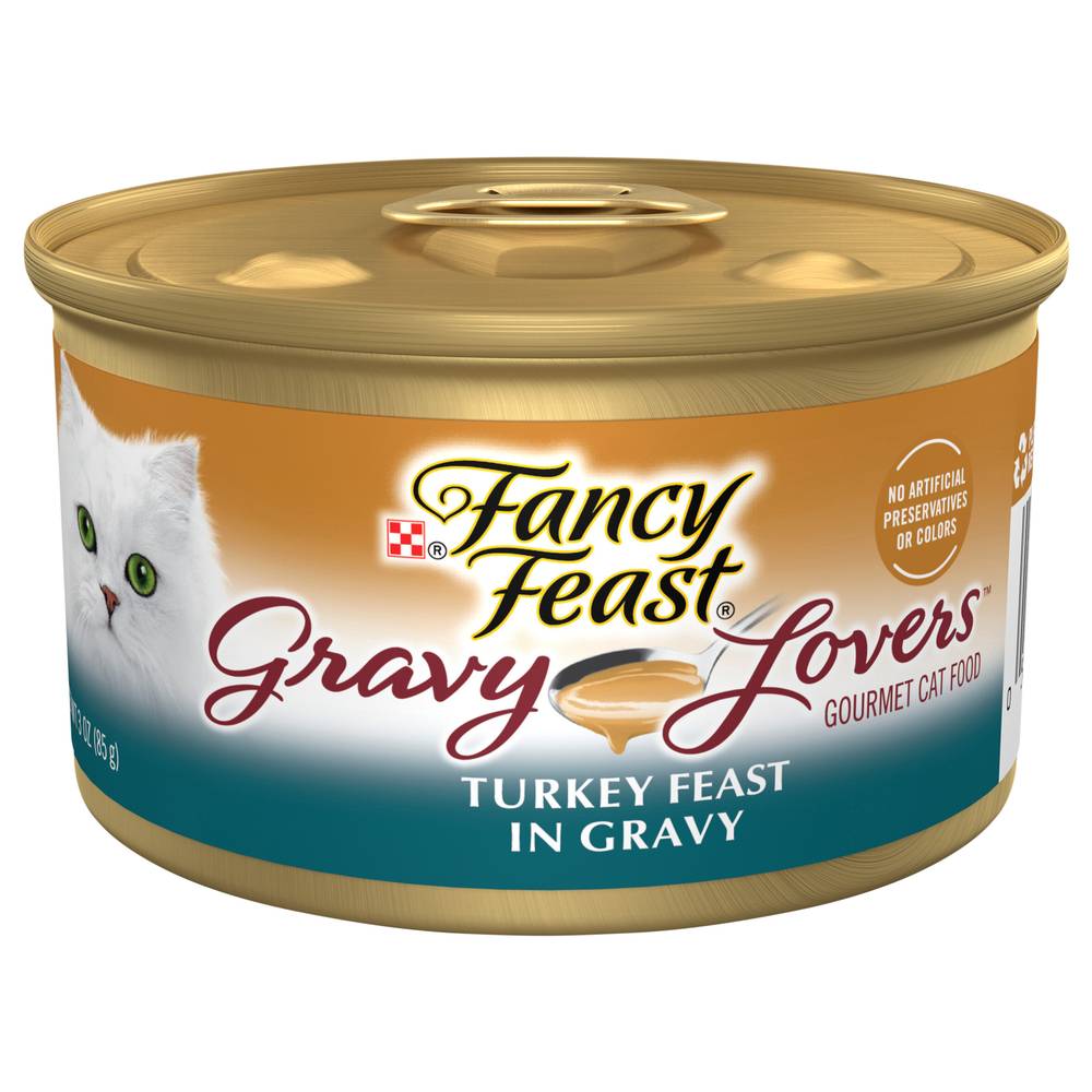 Fancy Feast Gravy Lovers Turkey Flavor Gravy Wet Cat Food (3 oz)