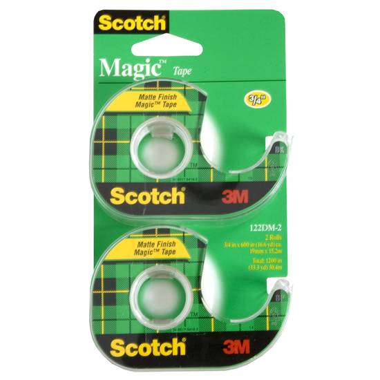 Scotch Magic Tape 2 pack Roll (2 ct)