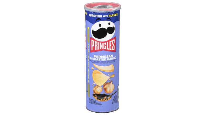 Pringles Parmesan & Roasted Garlic Potato Crisps