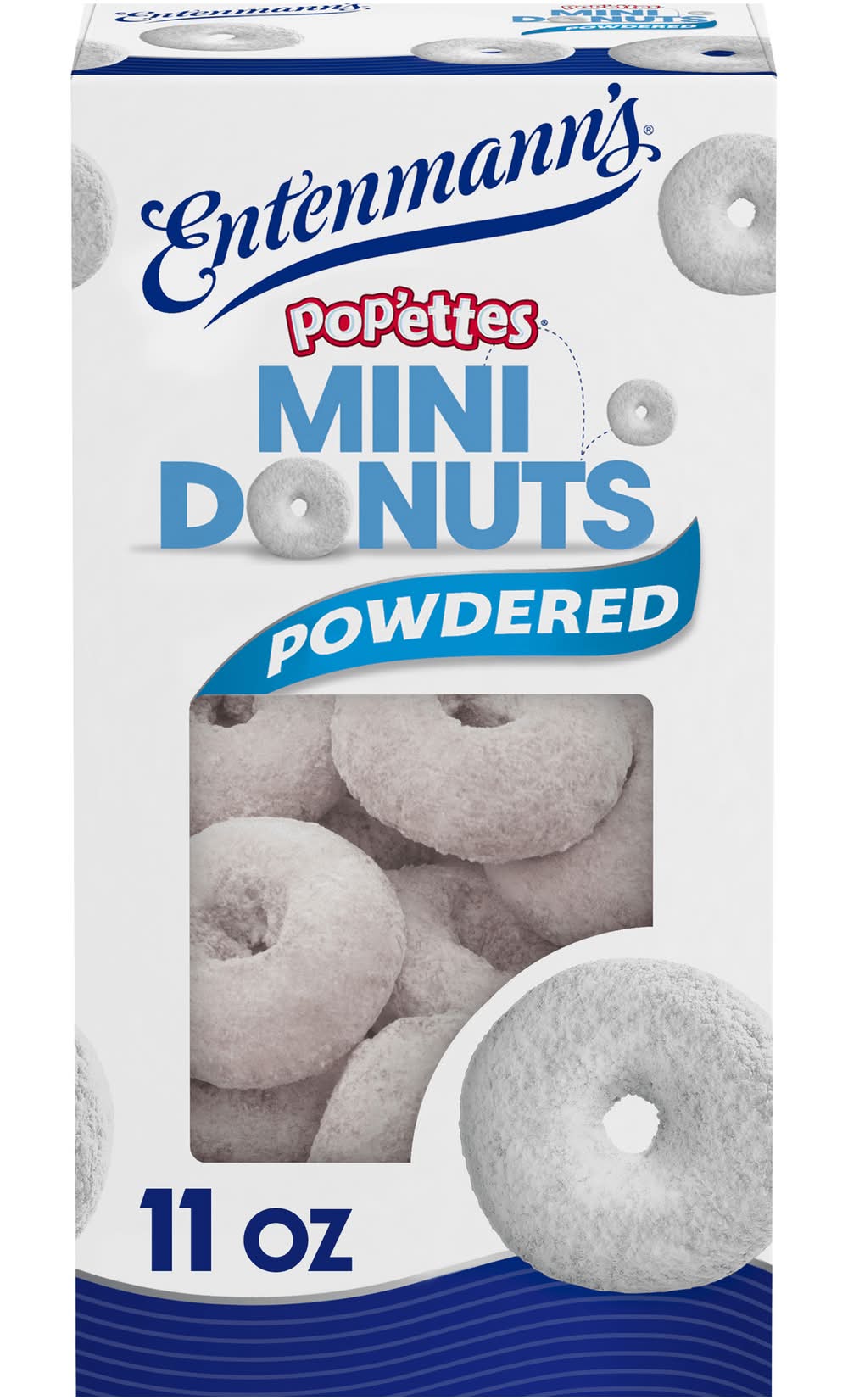 Entenmann's Pop'ettes Powdered Donuts (11 oz)