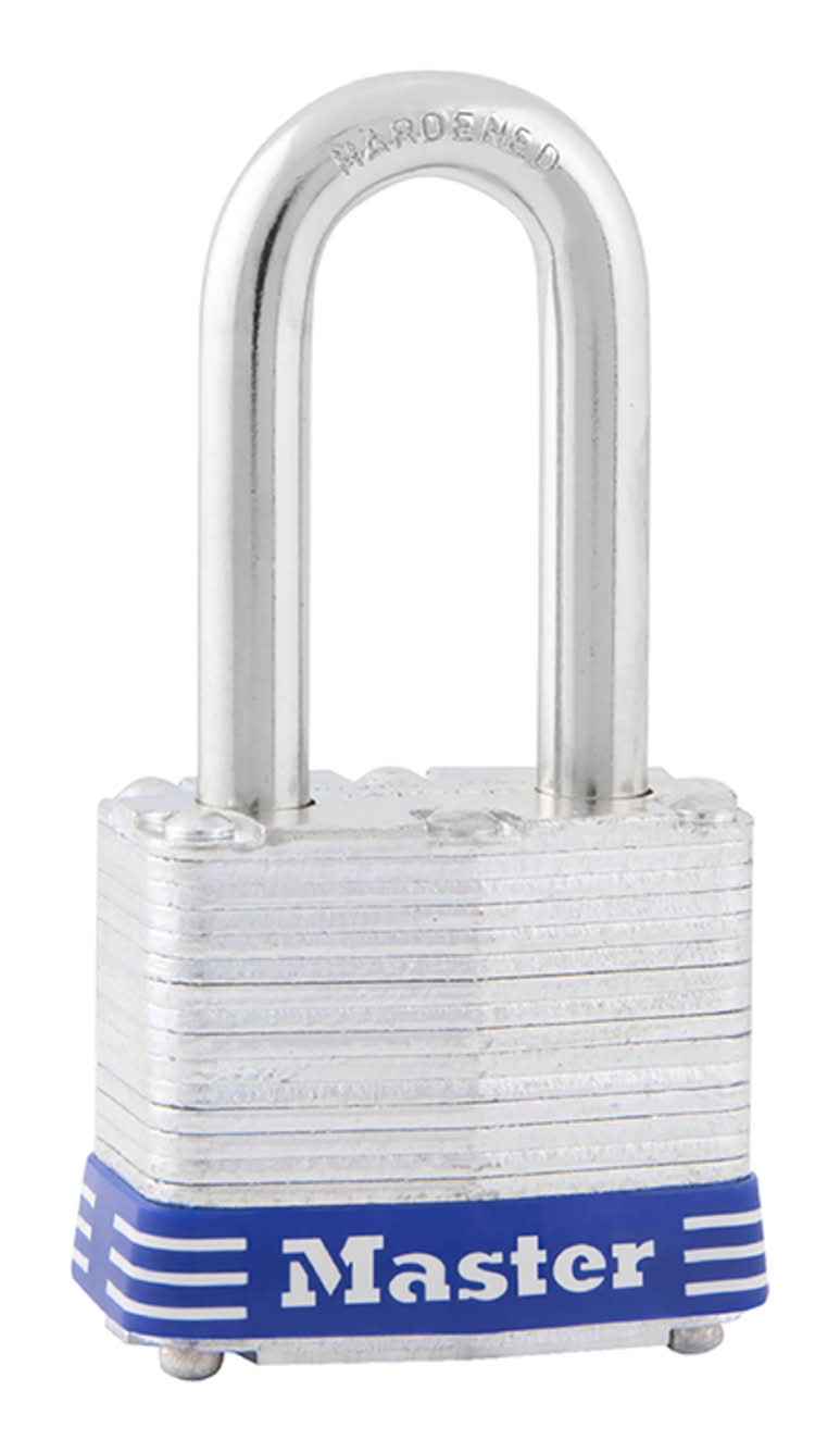 Master Lock 3-3/16 In. H X 1-9/16 In. W Laminated Steel Double Locking Exterior Padlock