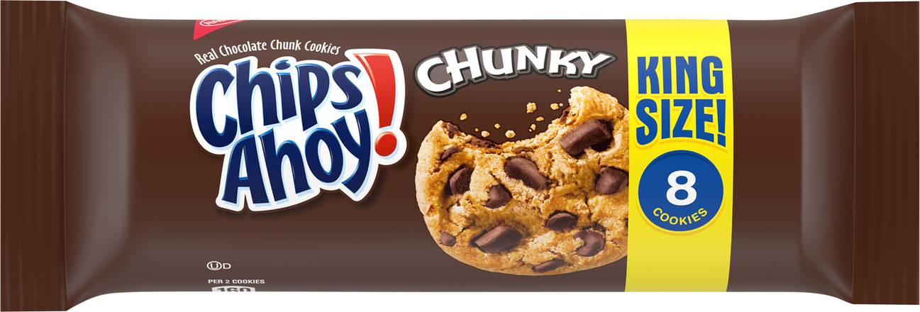 Chips Ahoy! King Size Chunky Real Chocolate Cookies (8 ct)