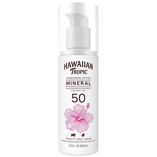 Hawaiian Tropic Mineral Skin Nourishing Milk SPF 50 - 3.4 fl oz
