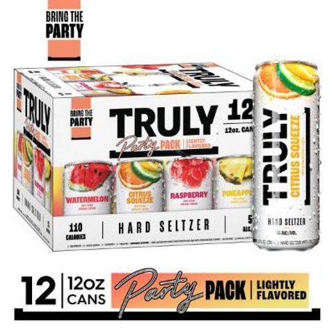 Truly Hard Seltzer Party pack Variety (12 pack, 12 oz) (assorted )