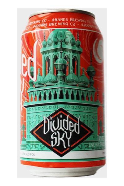 4 Hands Divided Sky Rye Ipa (6x 12oz cans)