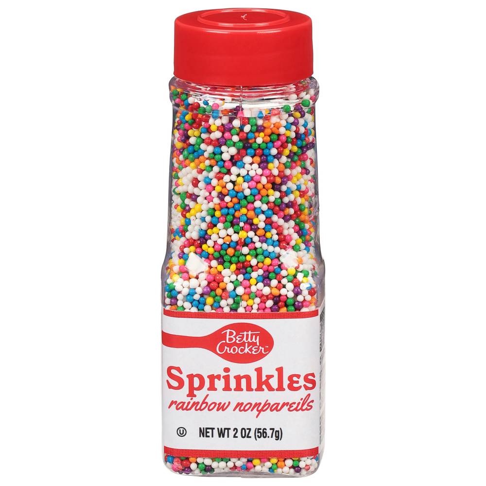 Betty Crocker Rainbow Nonpareils Sprinkles