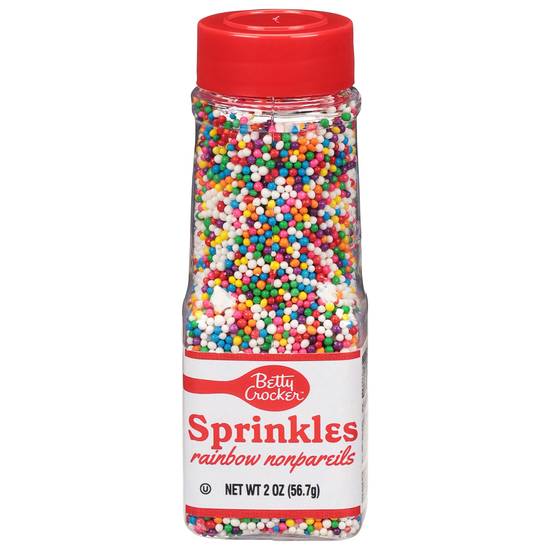 Betty Crocker Rainbow Nonpareils Sprinkles