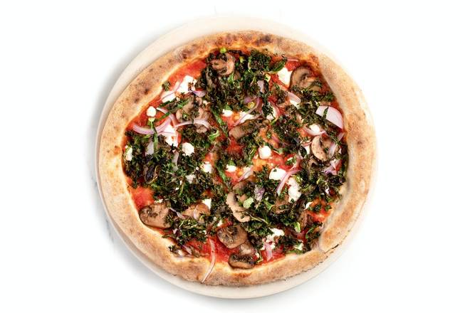 Modern Mushroom Pizza