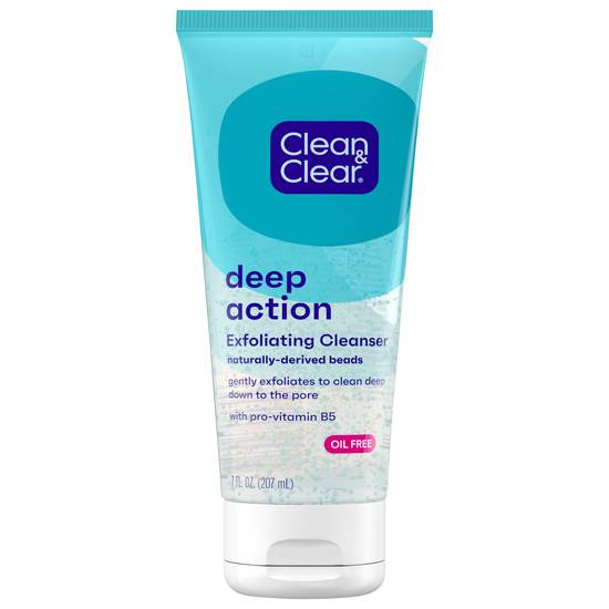 Clean & Clear Oil-Free Deep Action Value Size Exfoliating Scrub