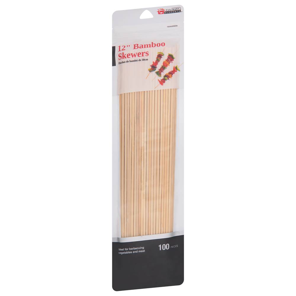 Culinary Elements 12 Inch Bamboo Skewers