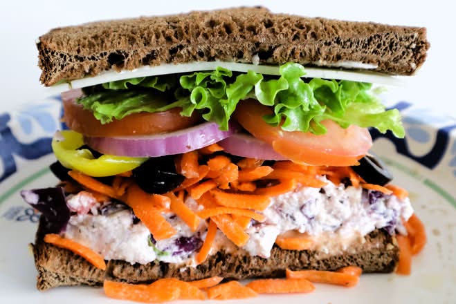 Half Chicken Sandwich