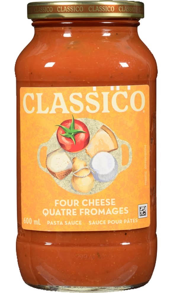 Classico Pasta Sauce, Four Cheese (600 ml)