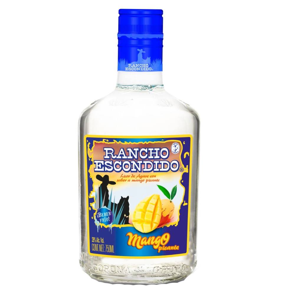 Rancho Escondido · Licor de agave, mango picante (750 ml)