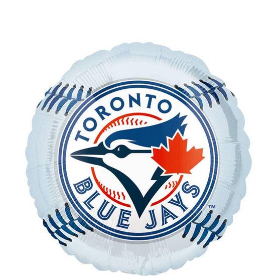Uninflated Toronto Blue Jays Baseball Balloon, 17in