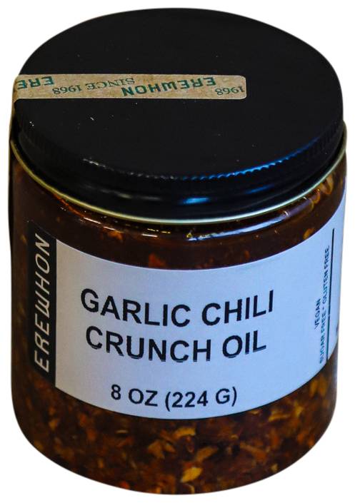 Erewhon Garlic Chili Crunch Oil Sauce