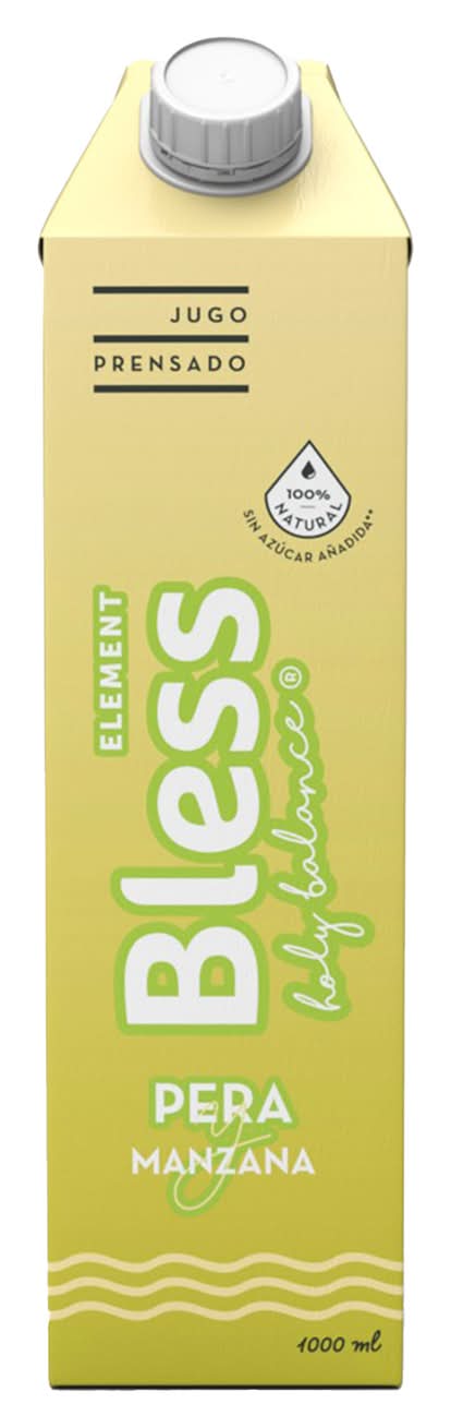 Bless · Jugo prensado pera manzana (1 L)