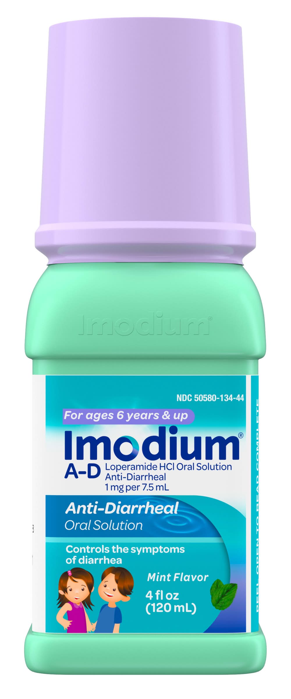 Imodium Anti-Diarrheal Oral Solution For Kids, Mint (4 fl oz)