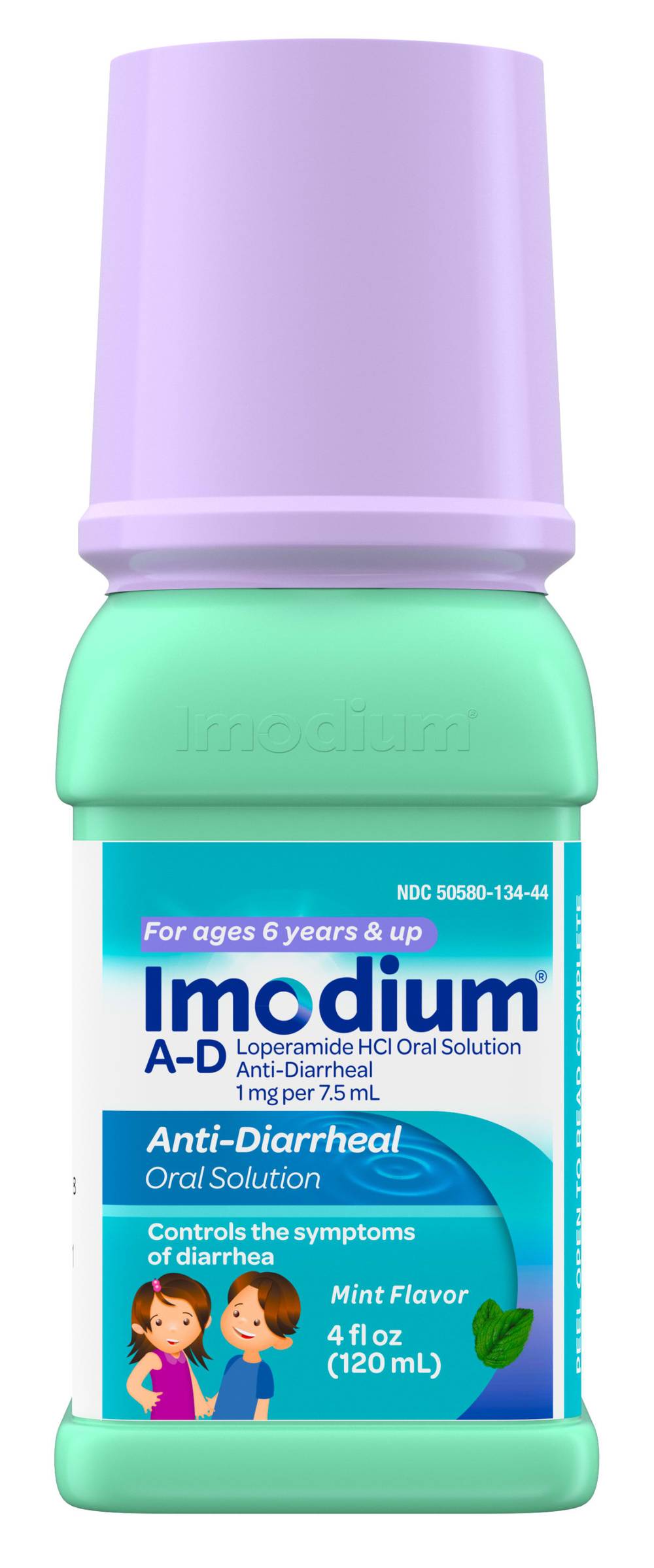 Imodium Anti-Diarrheal For Kids Mint Flavor Oral Solution (4 fl oz)