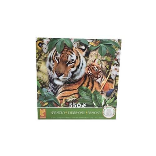 Ceaco Harmony Tigers 550 Piece Jigsaw Puzzle