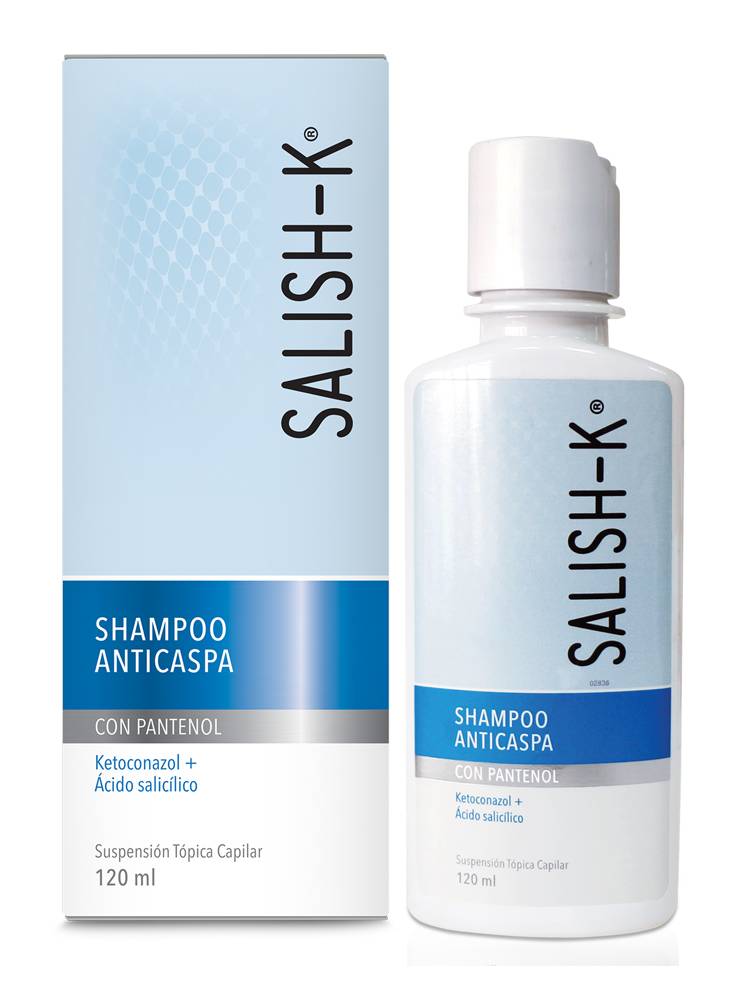SALISH K SHAMPOO ANTICASPA FCO*120ML