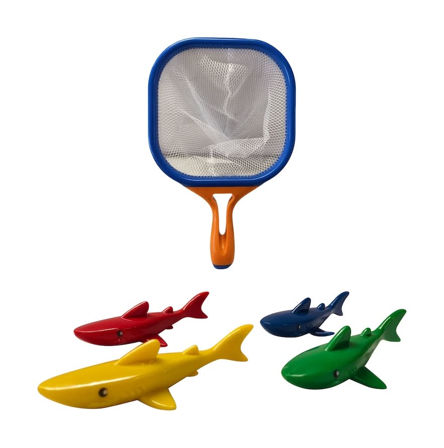 Outdoor Fun Sand N Swim Multi Piece Dive Toy, 5-pc Pack.