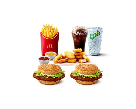 夜に選べる！ごはんてりやきデリバリーセット Gohan Burger Delivery Set