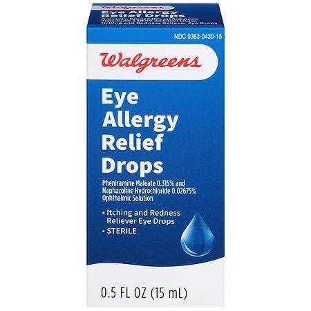 Walgreens Eye Allergy Relief Drops (0.5 fl oz)