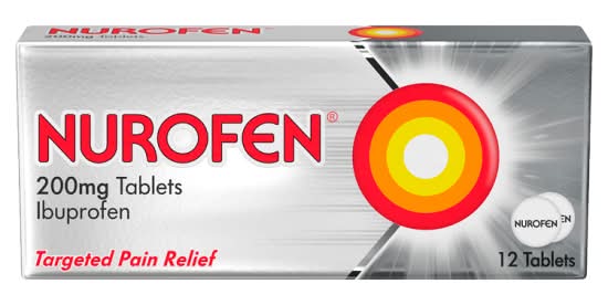 Nurofen Ibuprofen 200mg Tablets (12 pack)