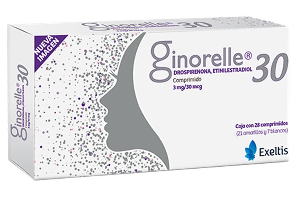 Exeltis · Ginorelle tabletas (28 un)