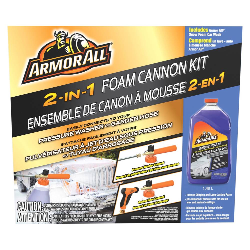 Armor All Foam Cannon + Snow Foam Wash