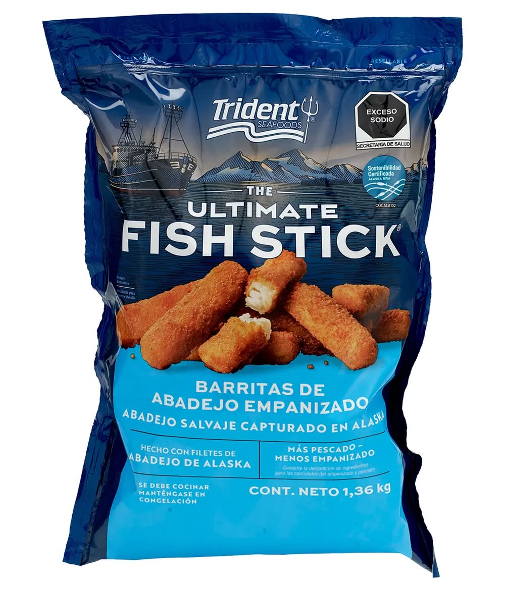Trident · Barritas de abadejo empanizado (1,36 kg)