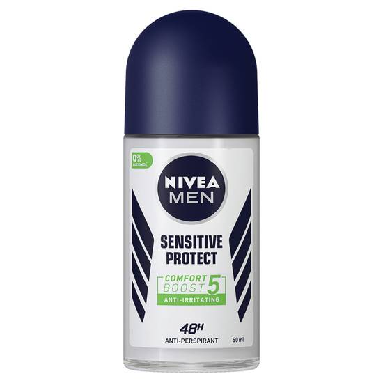 Nivea Men Sensitive Protect Antiperspirant Roll on Deodorant 50ml