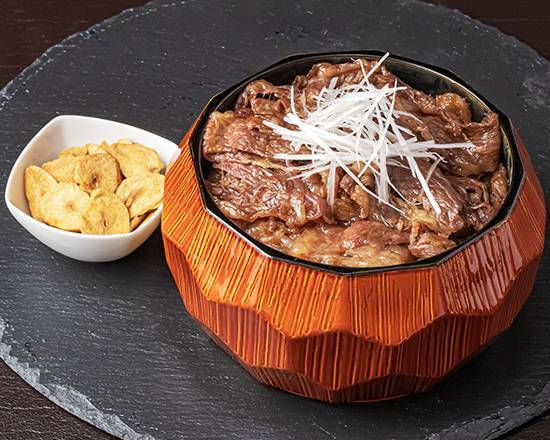 宮澤のにんにく牛重並 (肉120g+米200g) Miyazawa Beef & Garlic Rice Box - Regular