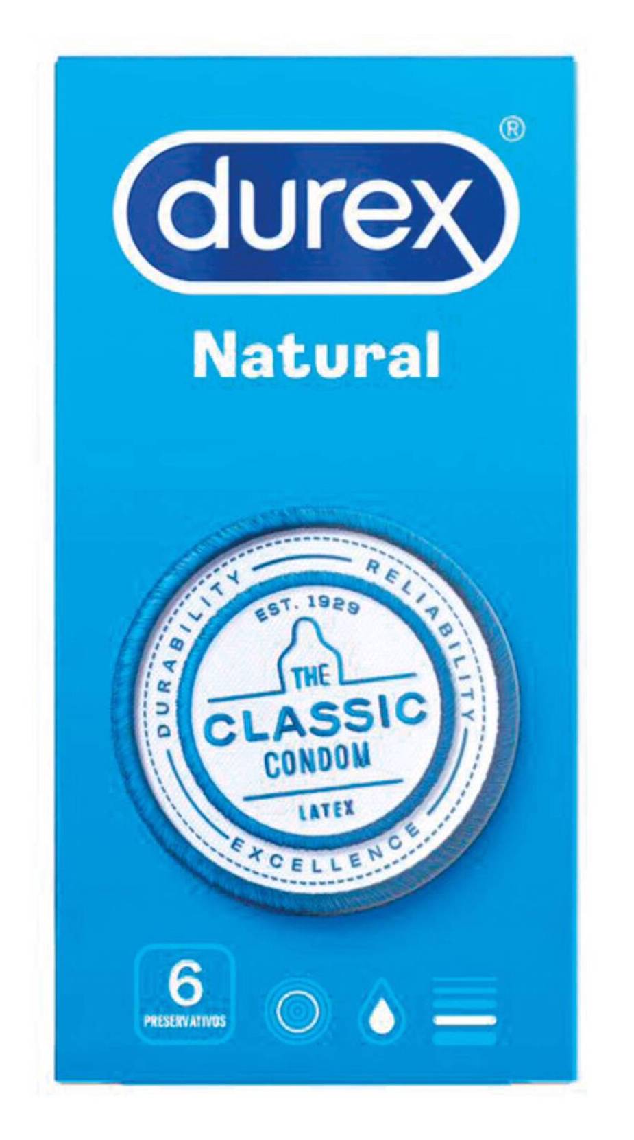 Durex Preservativos Natural 6 uns